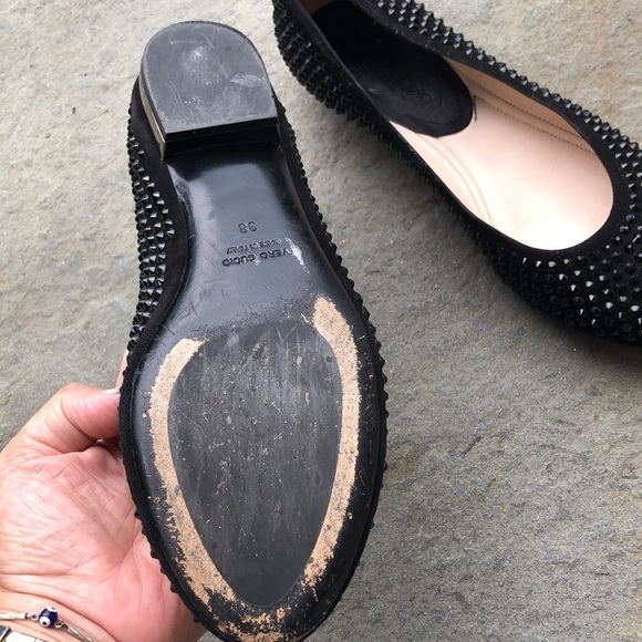 Fred Segal Studded Ballet Flats 38 - Picture 3 of 10